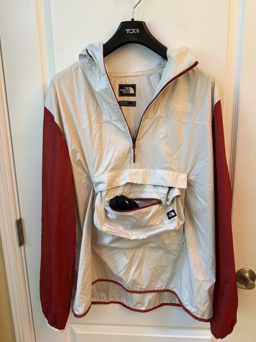 Men’s The North Face Fanorak 2.0 Pullover Packable Windbreaker Jacket X-Large